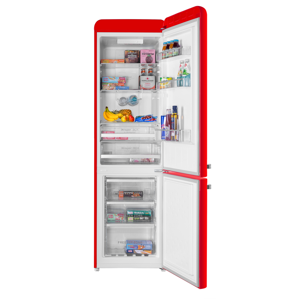 Холодильник MAUNFELD MFF186NFRR - фото4