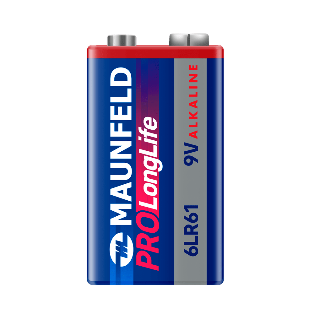 Батарейки MAUNFELD PRO Long Life Alkaline 9V(6LR61) MB9-BL1, блистер 1 шт. - фото3