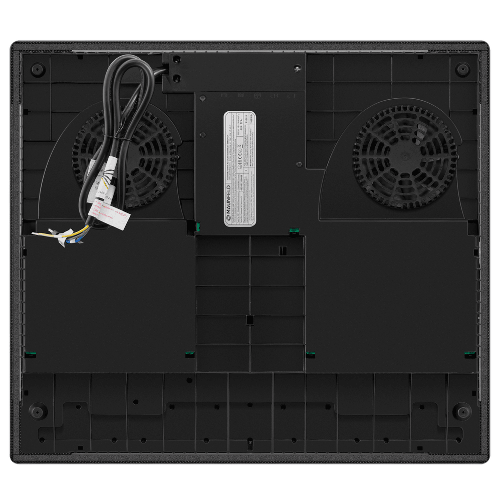 Индукционная варочная панель с объединением зон Bridge Induction MAUNFELD CVI594SB2BKF Inverter - фото5