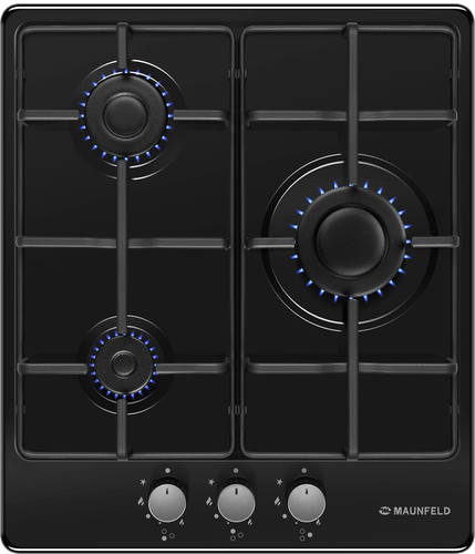 Газовая варочная панель MAUNFELD EGHE.43.3STS-EB