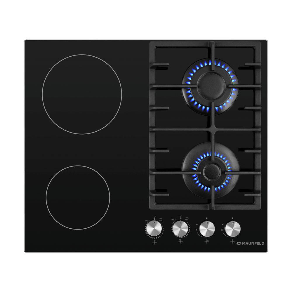 Комбинированная варочная панель MAUNFELD EEHG.642VC.3CB/KG - фото1