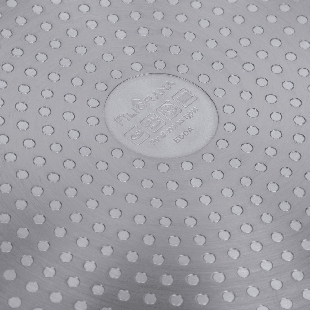 Сковорода глубокая FILIGRANA EDDA FG24EDD01DF из кованого алюминия, 24 см - фото7