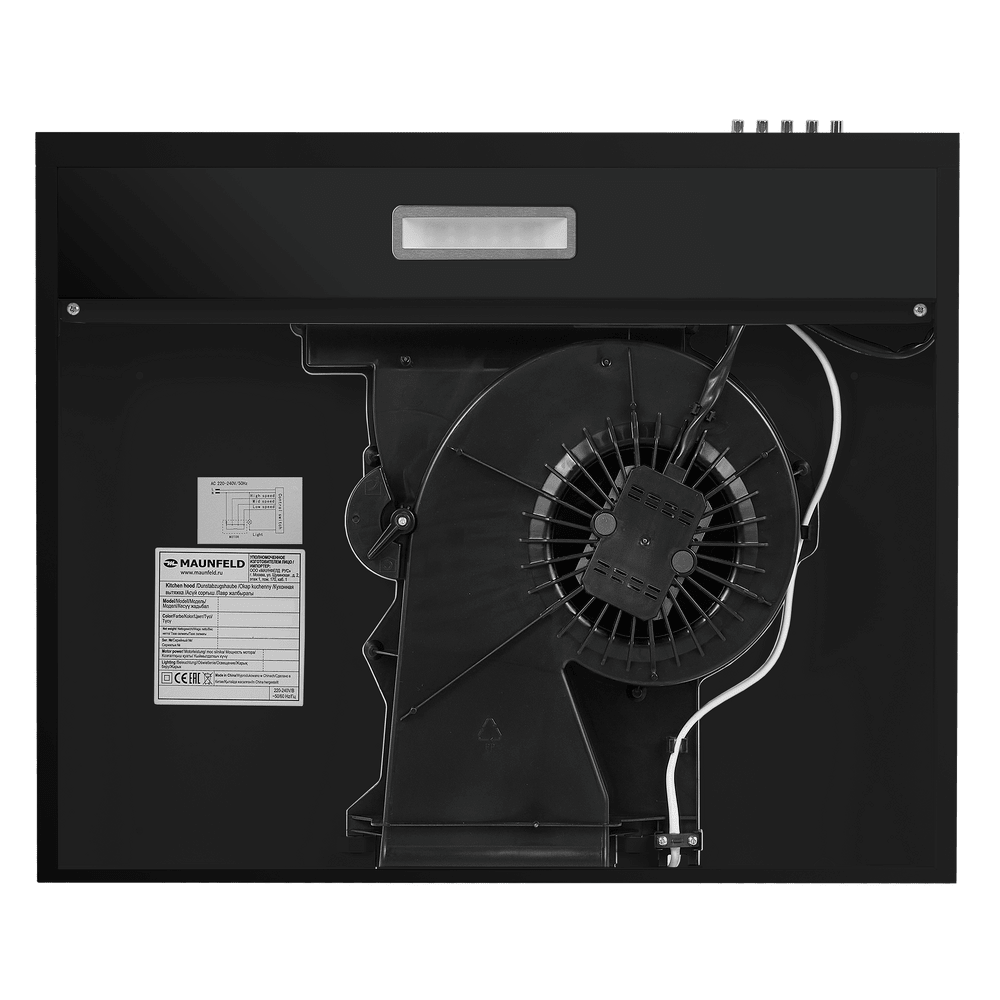 Кухонная вытяжка MAUNFELD Tail Push 60 черный - фото8